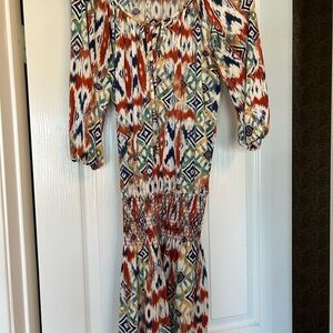 Veronica M Multicolor Geometric Print Women's Mini